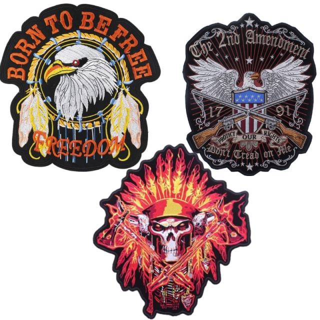 衣料用 大型刺繍ワッペン