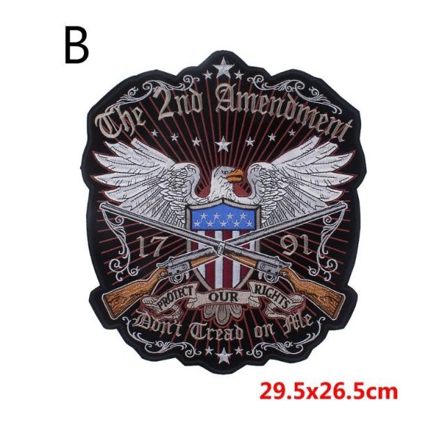 衣料用 大型刺繍ワッペン