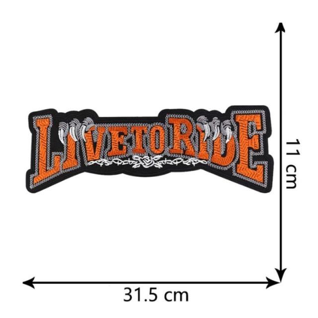 衣料用 大型刺繍ワッペン