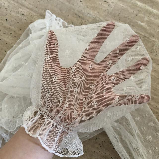 ファンシー レース ブラウス