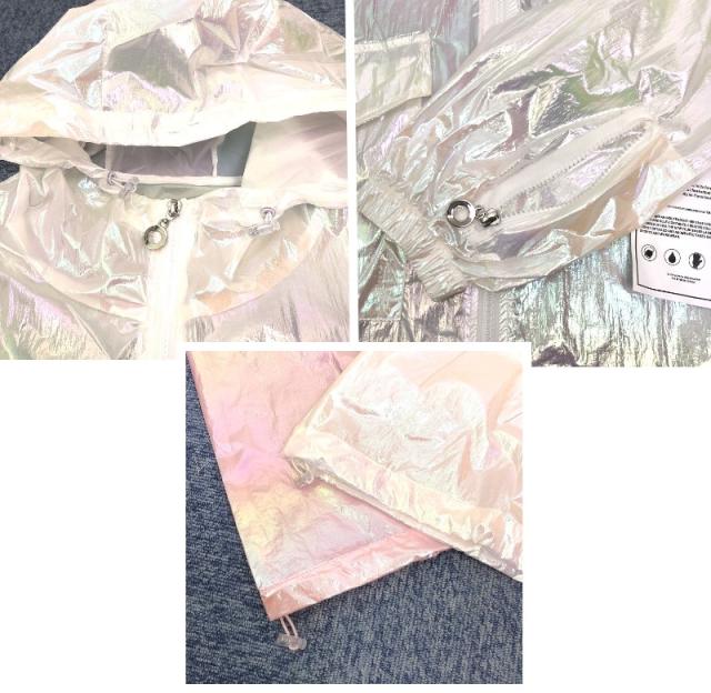 ミラー素材　パーカー