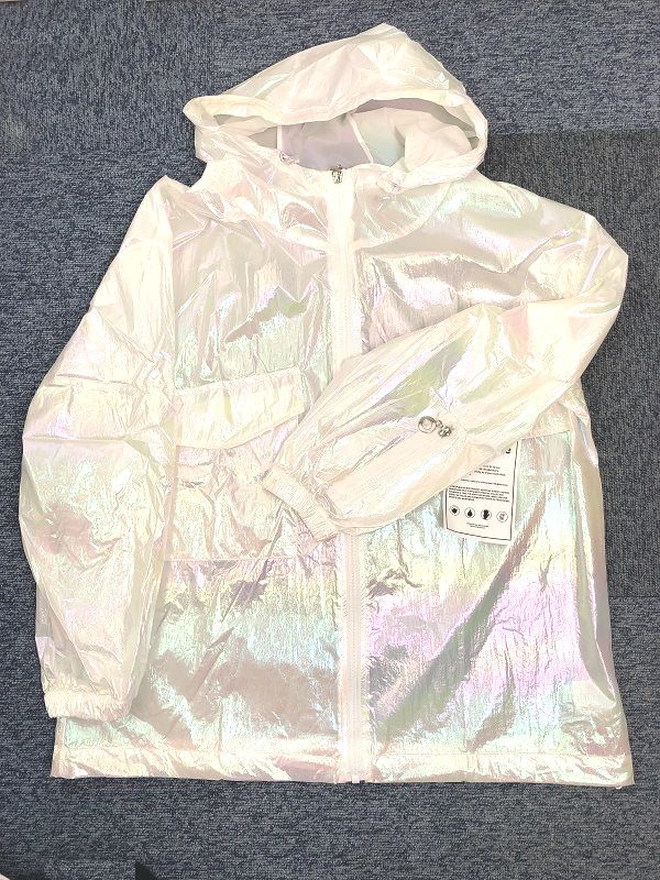 ミラー素材　パーカー