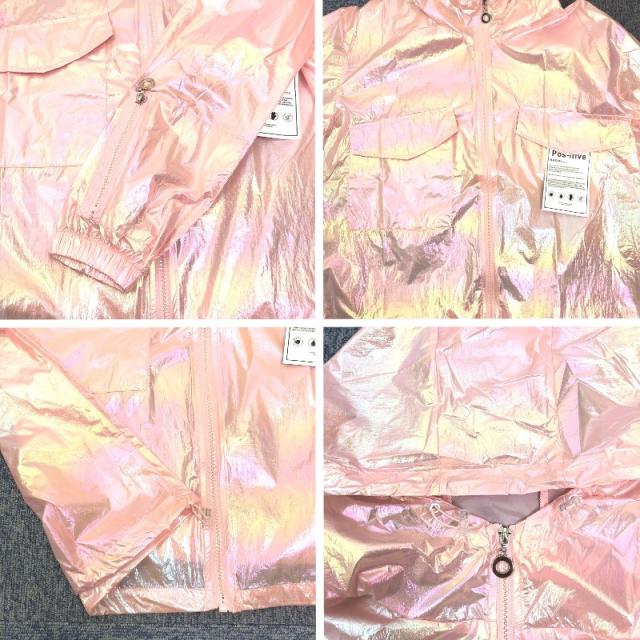 ミラー素材　パーカー