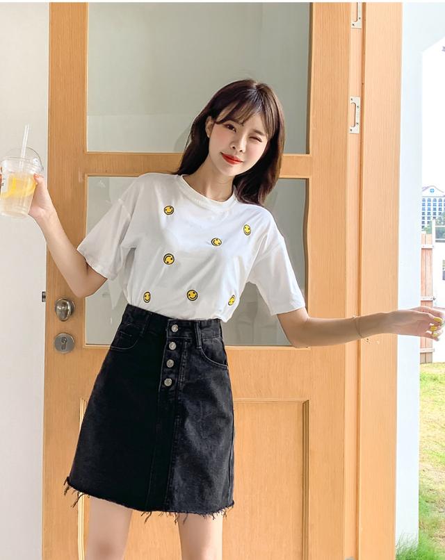 デニム ミニスカート