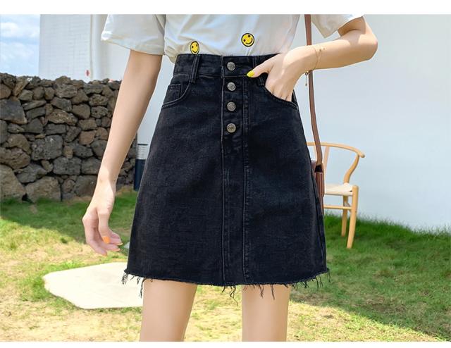 デニム ミニスカート