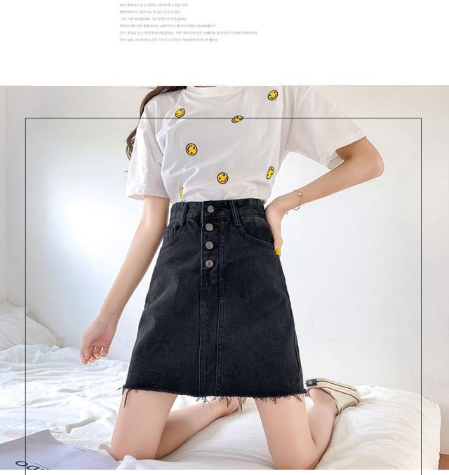 デニム ミニスカート