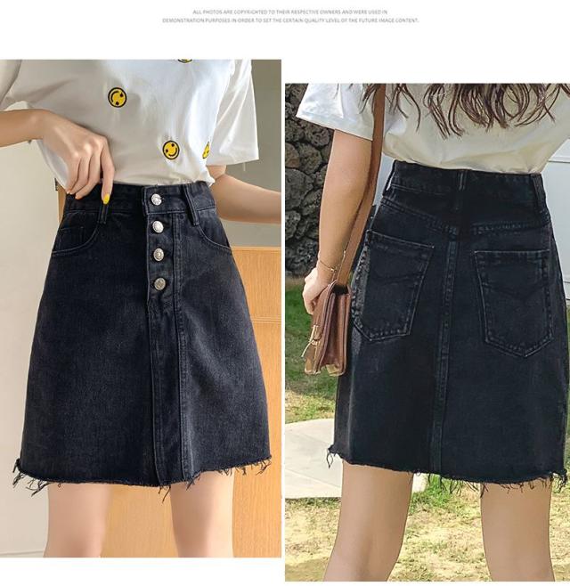 デニム ミニスカート