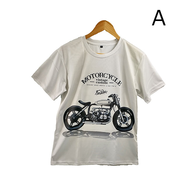 アメリカンバイク 半袖 メッシュ Tシャツ