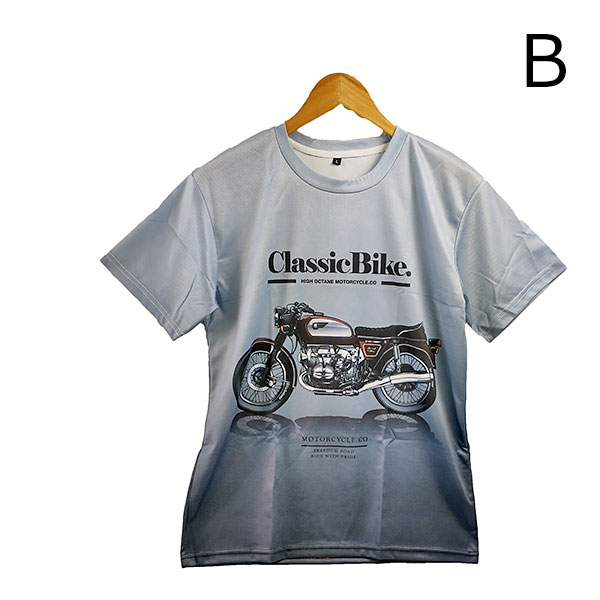 アメリカンバイク 半袖 メッシュ Tシャツ