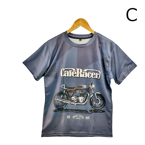 アメリカンバイク 半袖 メッシュ Tシャツ