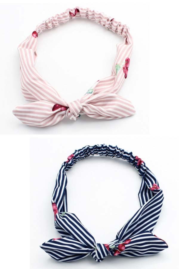 トライプさくらんぼヘアバンド