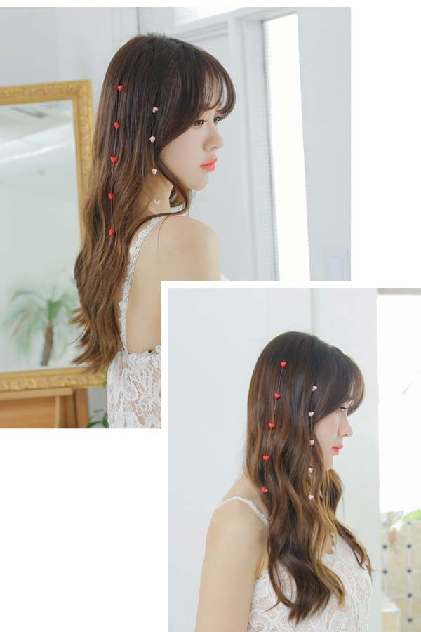 ハートビーズエクステ