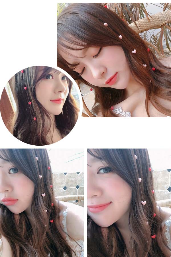 ハートビーズエクステ