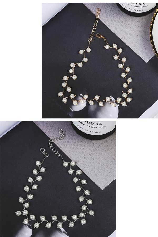 パールチェーンチョーカー