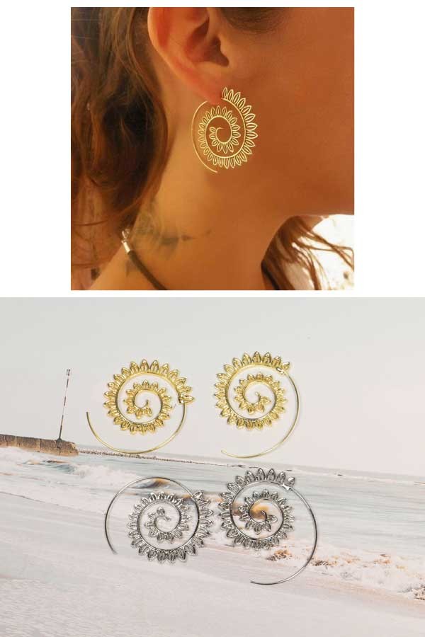 うずまきエスニックピアス