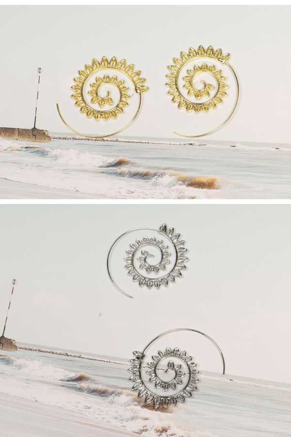 うずまきエスニックピアス