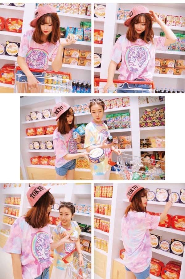 ゆめかわいい Tシャツ ユニコーン A