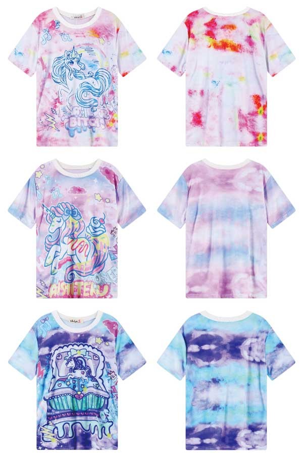 ゆめかわいい Tシャツ ユニコーン B