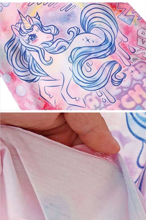 ゆめかわいい Tシャツ ユニコーン B