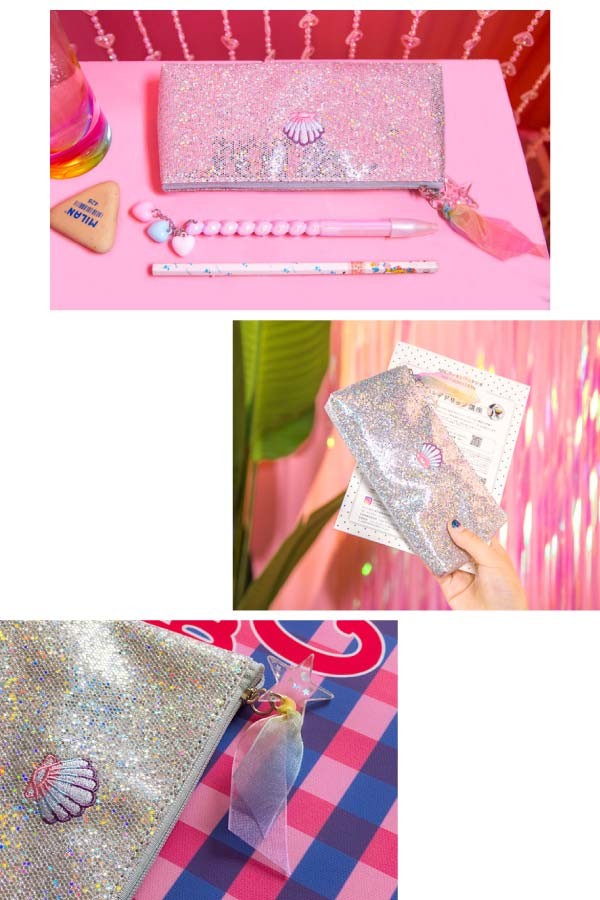 グリッターマルチポーチ