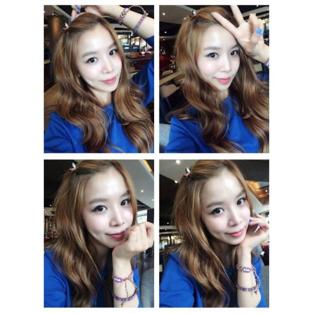 クリスタルリボンヘアピン