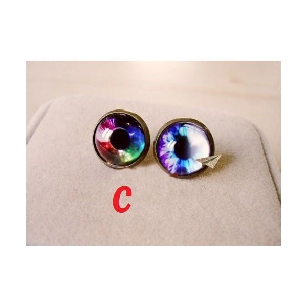 カラードームピアス