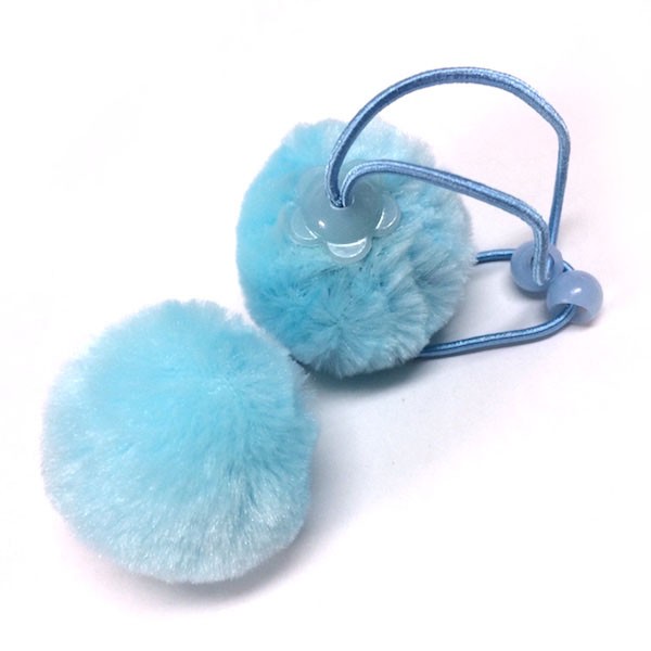 ポンポンヘアゴム