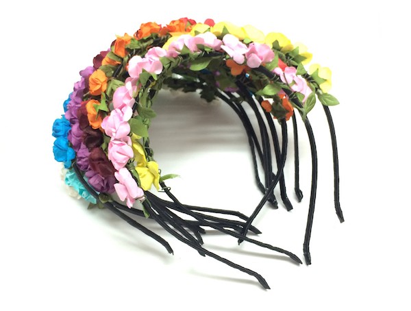 造花 細身 カチューシャ