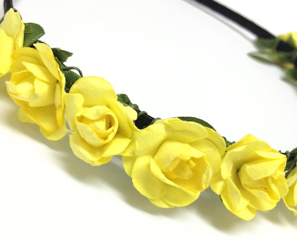 造花 細身 カチューシャ