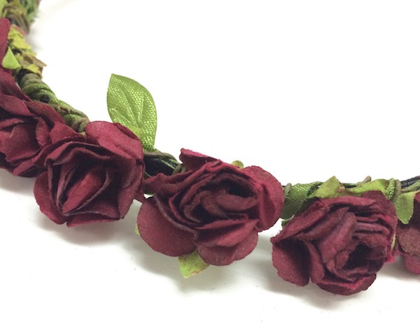 造花 細身 カチューシャ