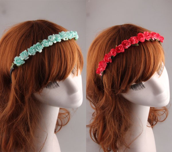 造花 細身 カチューシャ