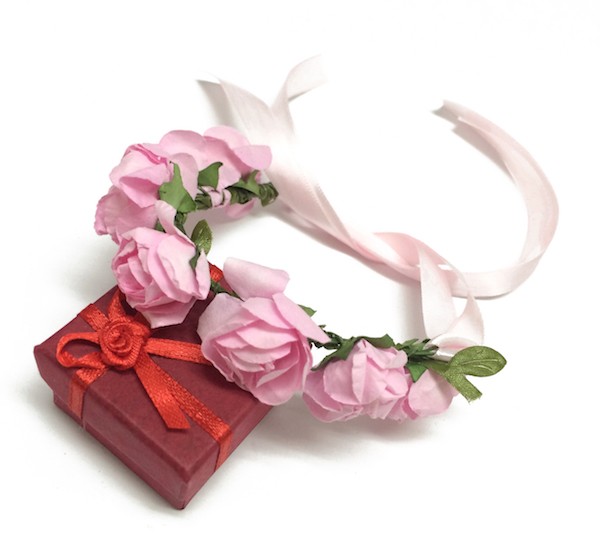 造花 ブレスレット♪