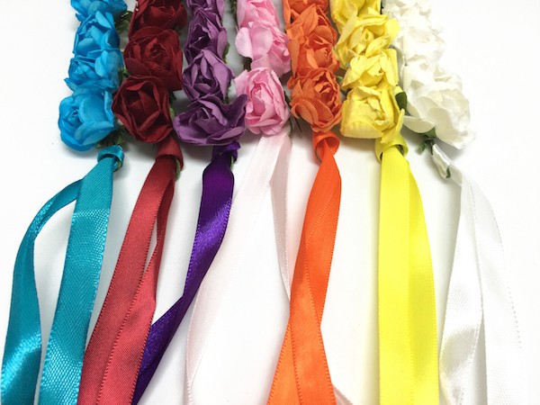 造花 ブレスレット♪