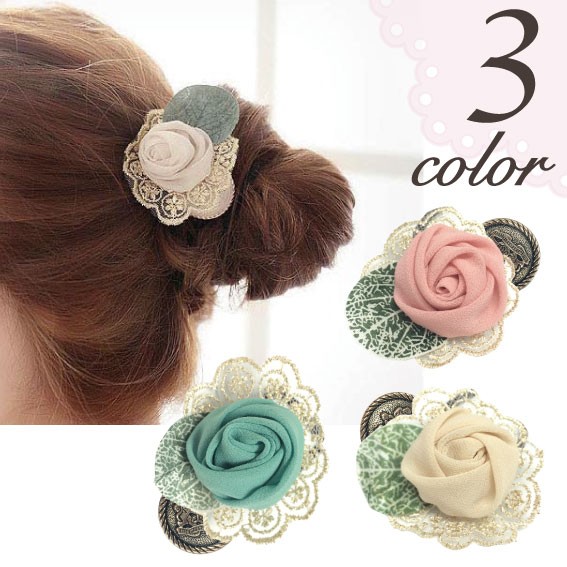 ローズヘアゴム