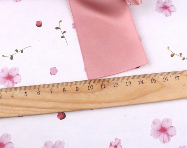 サテンリボンバレッタ