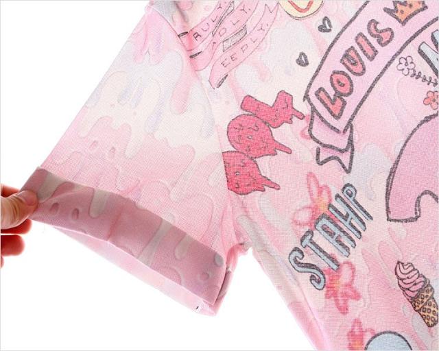 ゆめかわいい パロディ Tシャツ デカロゴ