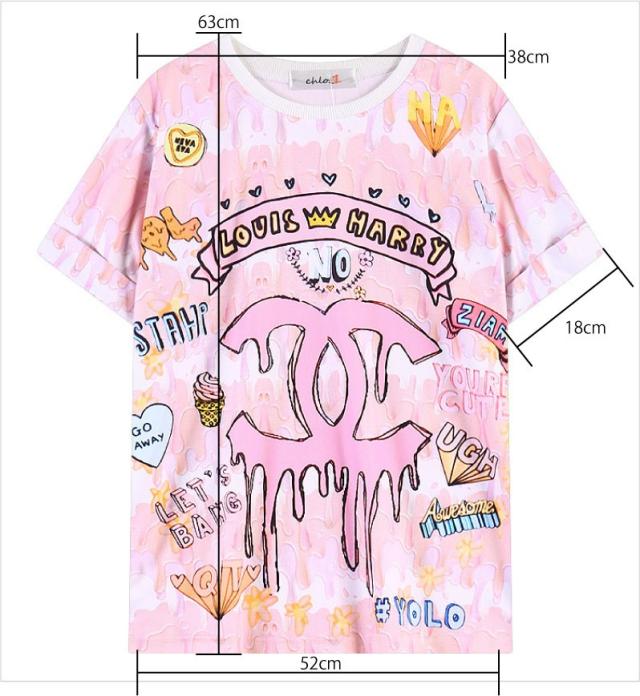 ゆめかわいい パロディ Tシャツ デカロゴ