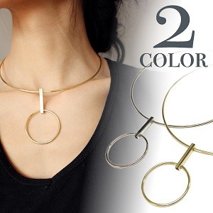 大人シックなデザイン♪ モダンテイスト メタルチョーカー