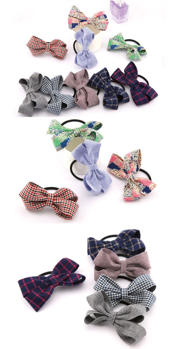 立体的なリボンがお洒落なヘアゴム♪