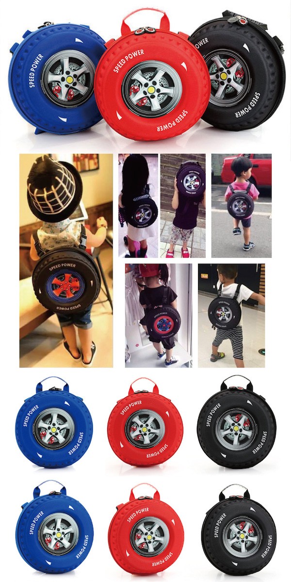 3way タイヤ型3Dバッグ