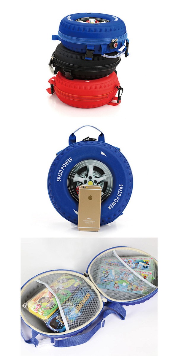 3way タイヤ型3Dバッグ