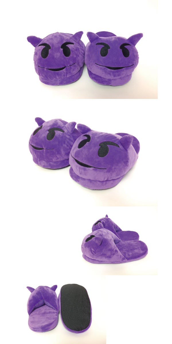  超ユニーク！話題の顔文字スリッパ