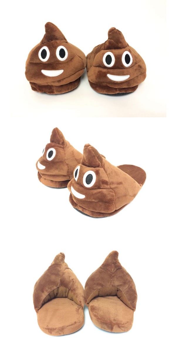  超ユニーク！話題の顔文字スリッパ
