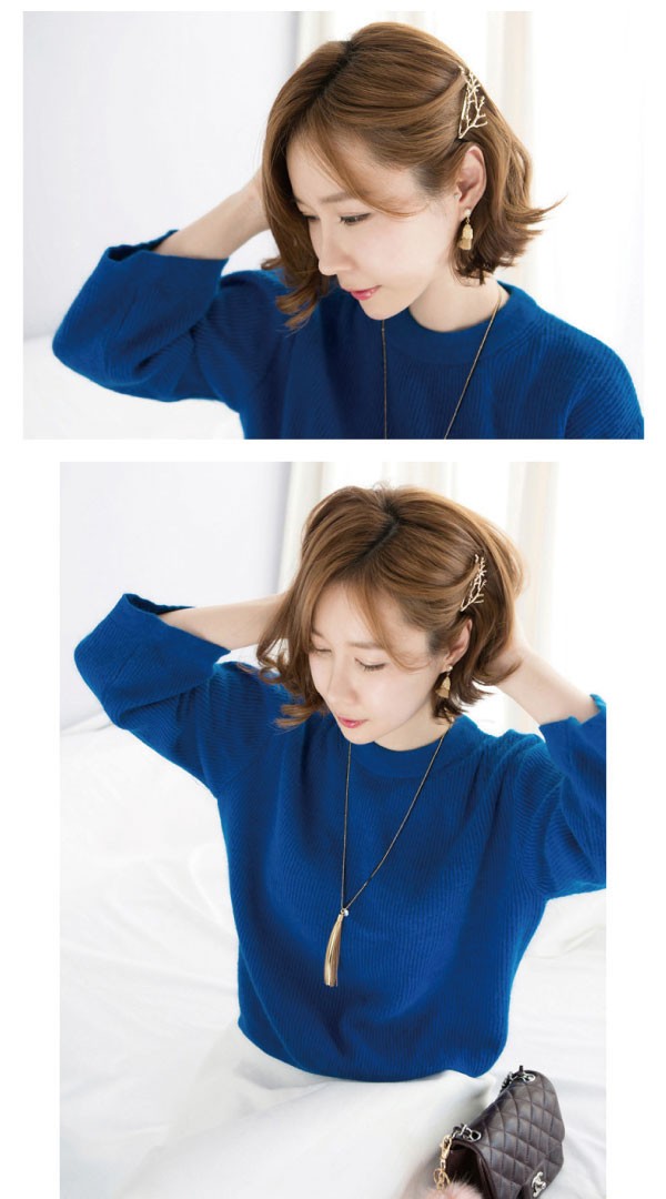 トナカイの角モチーフのお洒落なヘアピン♪