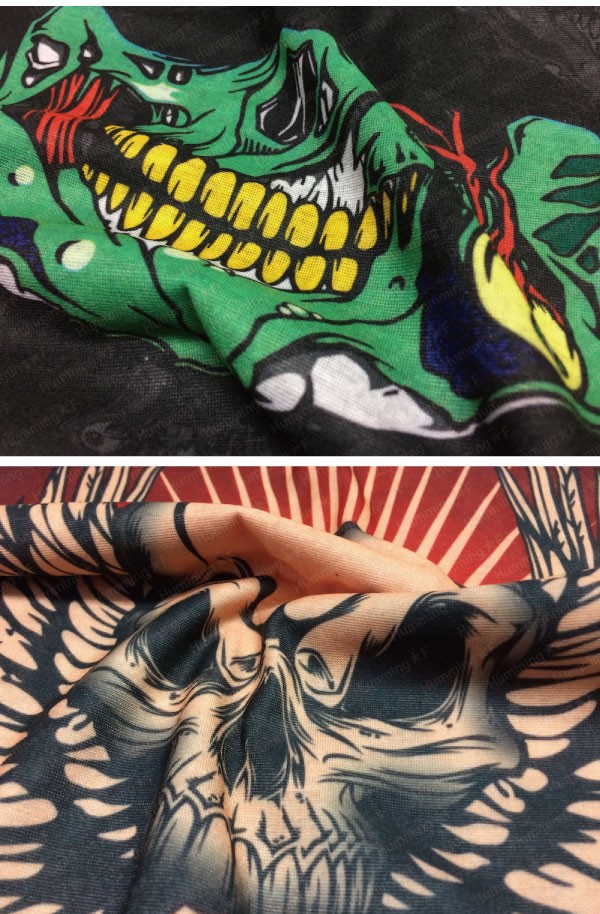 スカル ネックウォーマー 防風 防塵 サバゲー 