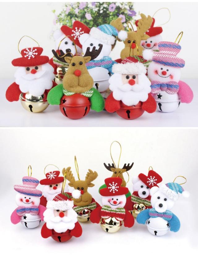 クリスマス鈴付きオーナメント