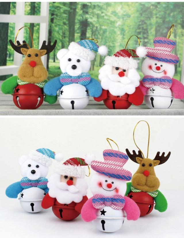 クリスマス鈴付きオーナメント