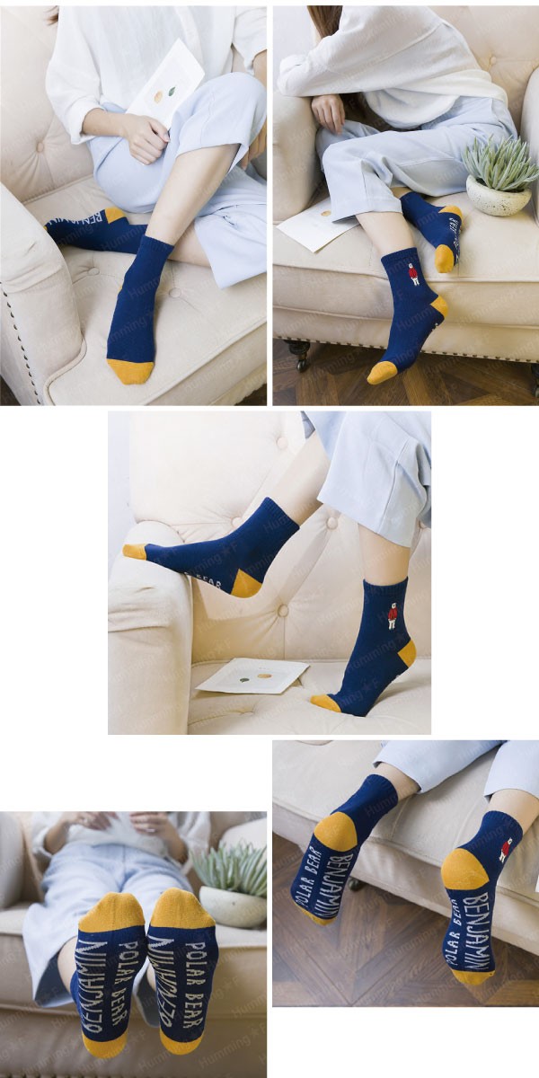 北極熊のショートソックス