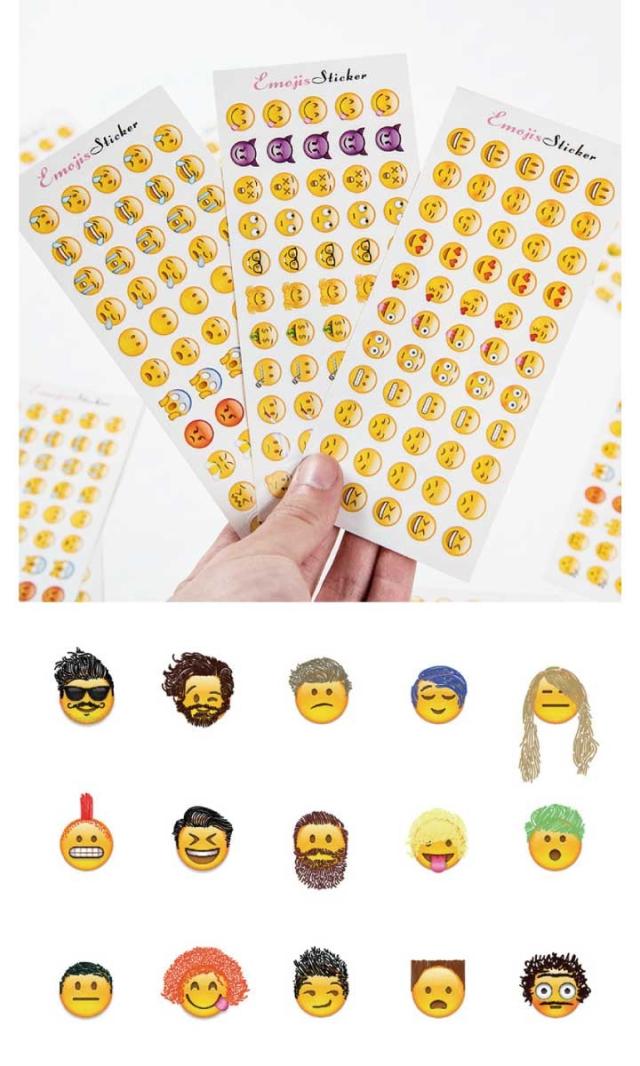遊べてデコれる♪話題の顔文字シール