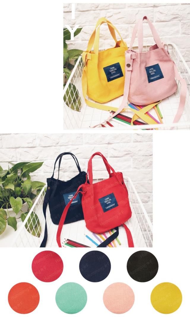 2way帆布ミニバッグ